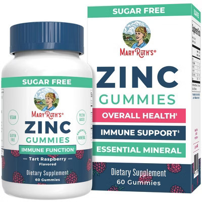 MaryRuth's Zinc Gummies, 60 ct | Target