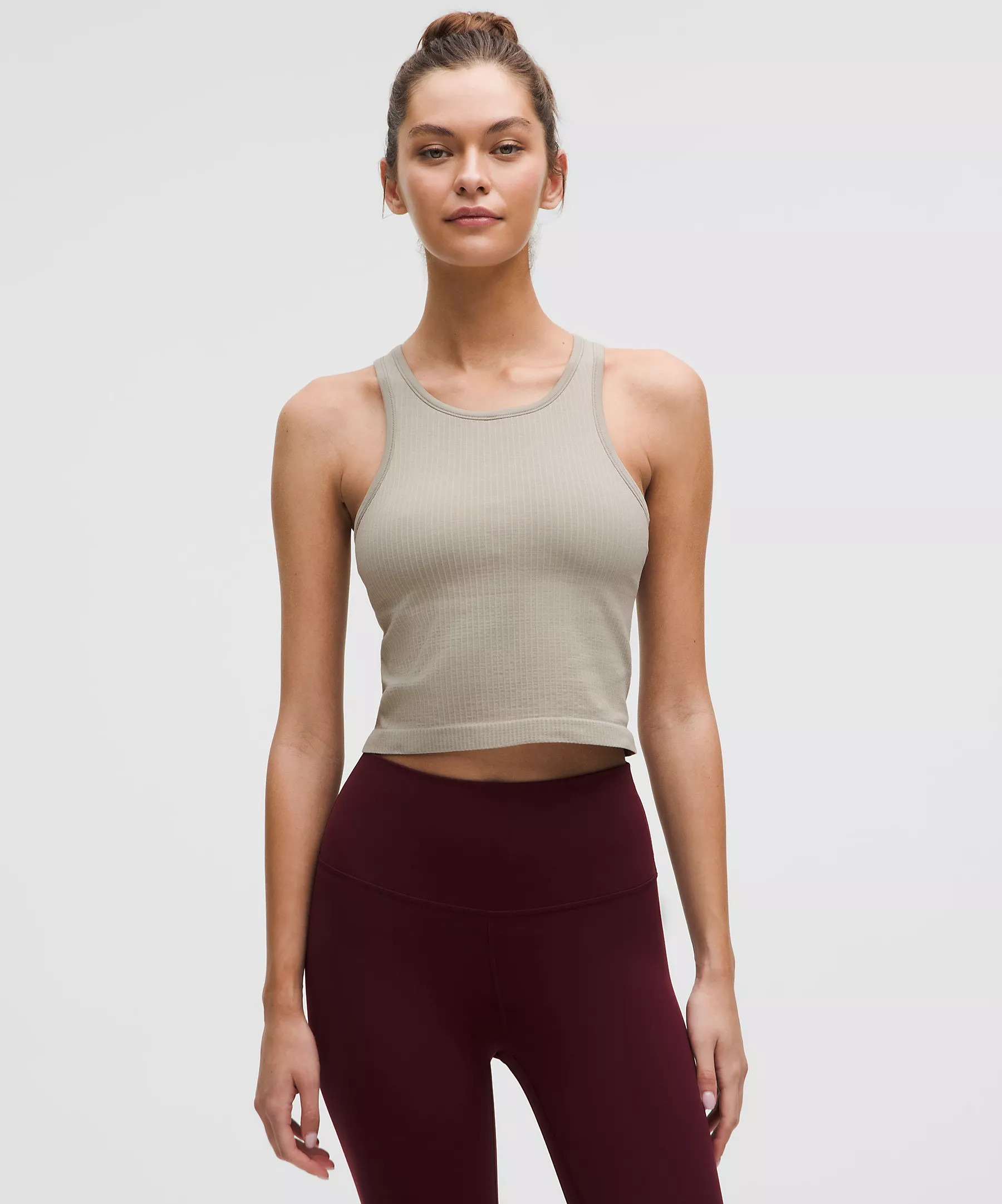 Ebb to Street Cropped Racerback Tank Top *Light Support, B/C Cup | Women's Sleeveless & Tank Tops... | Lululemon (US)