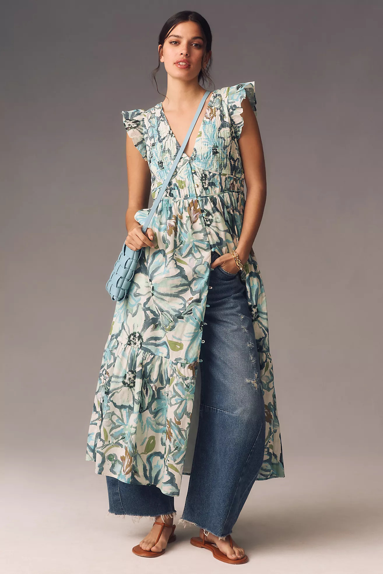 The Peregrine Midi Dress | Anthropologie (US)