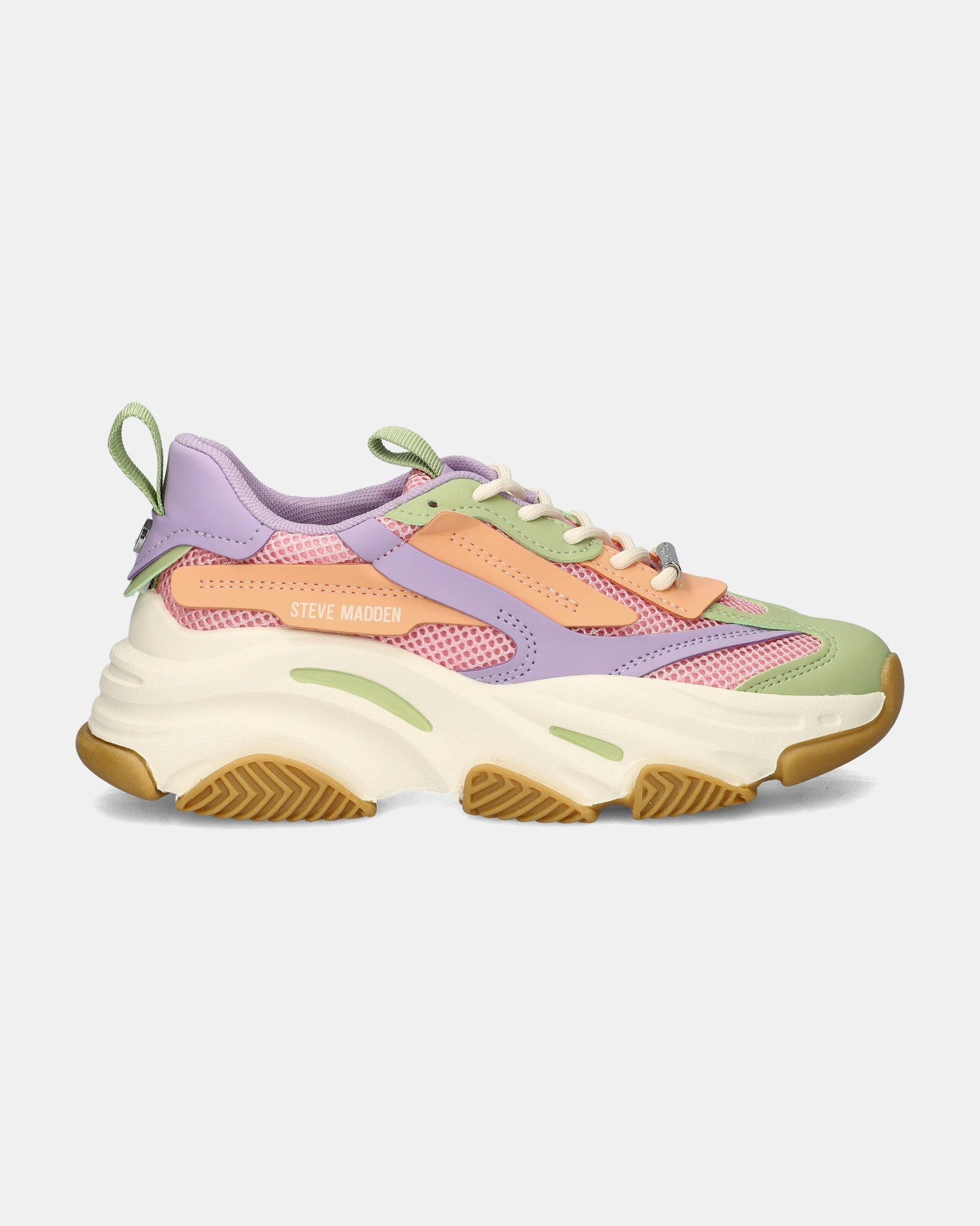 Steve Madden Possession-E - Dad Sneakers voor dames - Multi | Nelson Schoenen NL