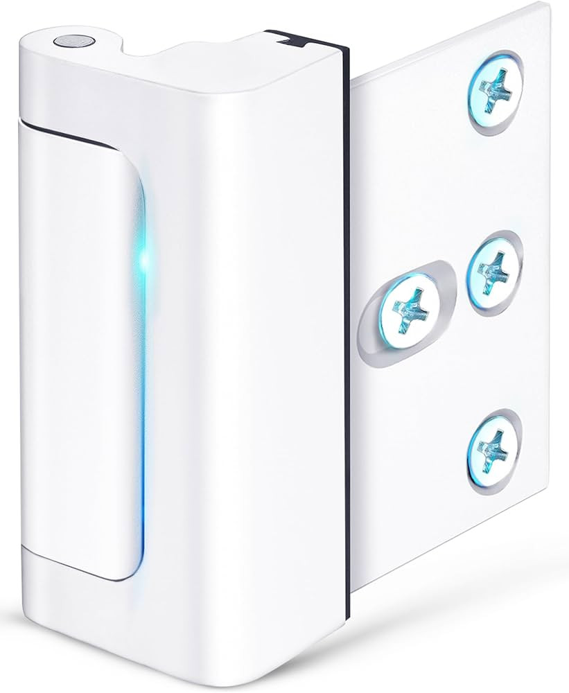 Home Security Door Reinforcement Lock Upgraded Front Door Locks for Kids Safety Withstand 800 lbs... | Amazon (US)