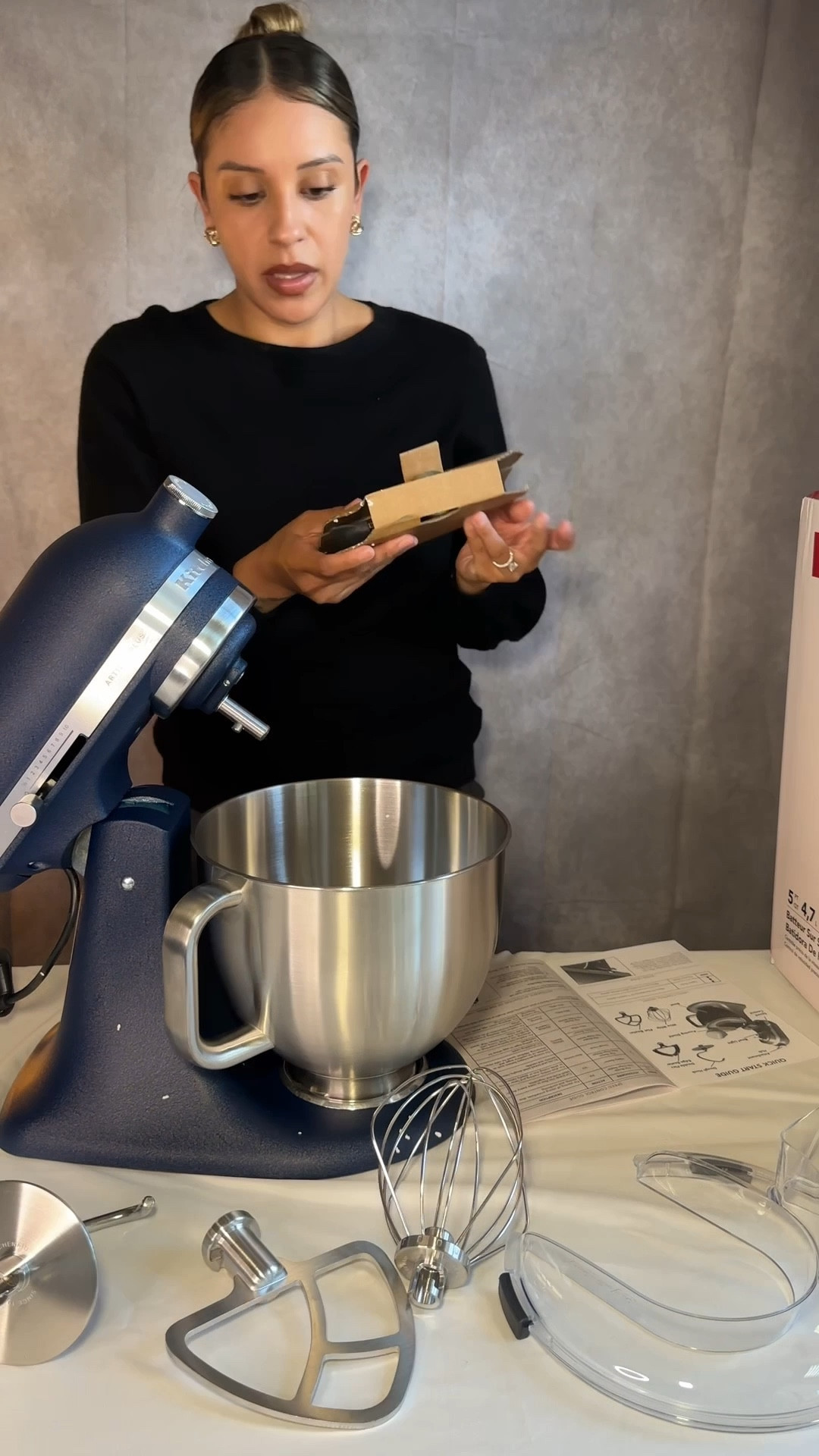 Unbox my brand new KitchenAid Artisan plus 5qt Stand Mixer with meeeee 

#unbox #firstimpression #kitchenaid #standmixer 

#LTKHome #LTKMothersDay