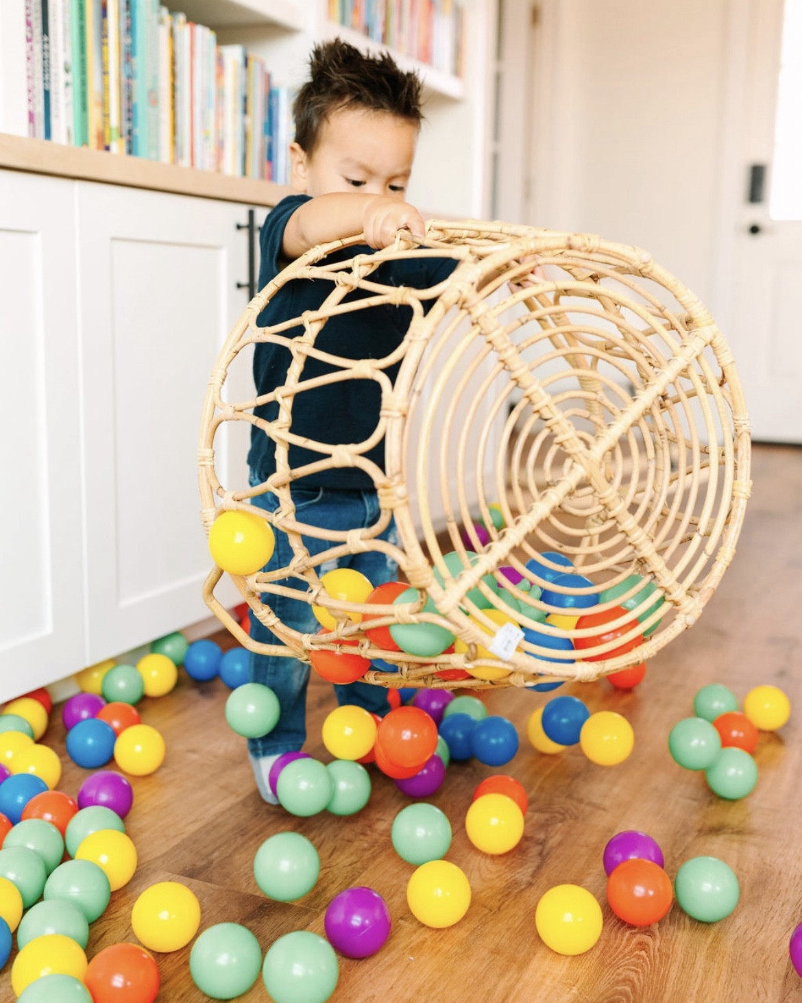 It can be easy to overthink the things we buy kids to entertain them but most the time it’s the simple things they love! Grab a basket & some balls and they’re set! 

#LTKGiftGuide #LTKHoliday #LTKKids