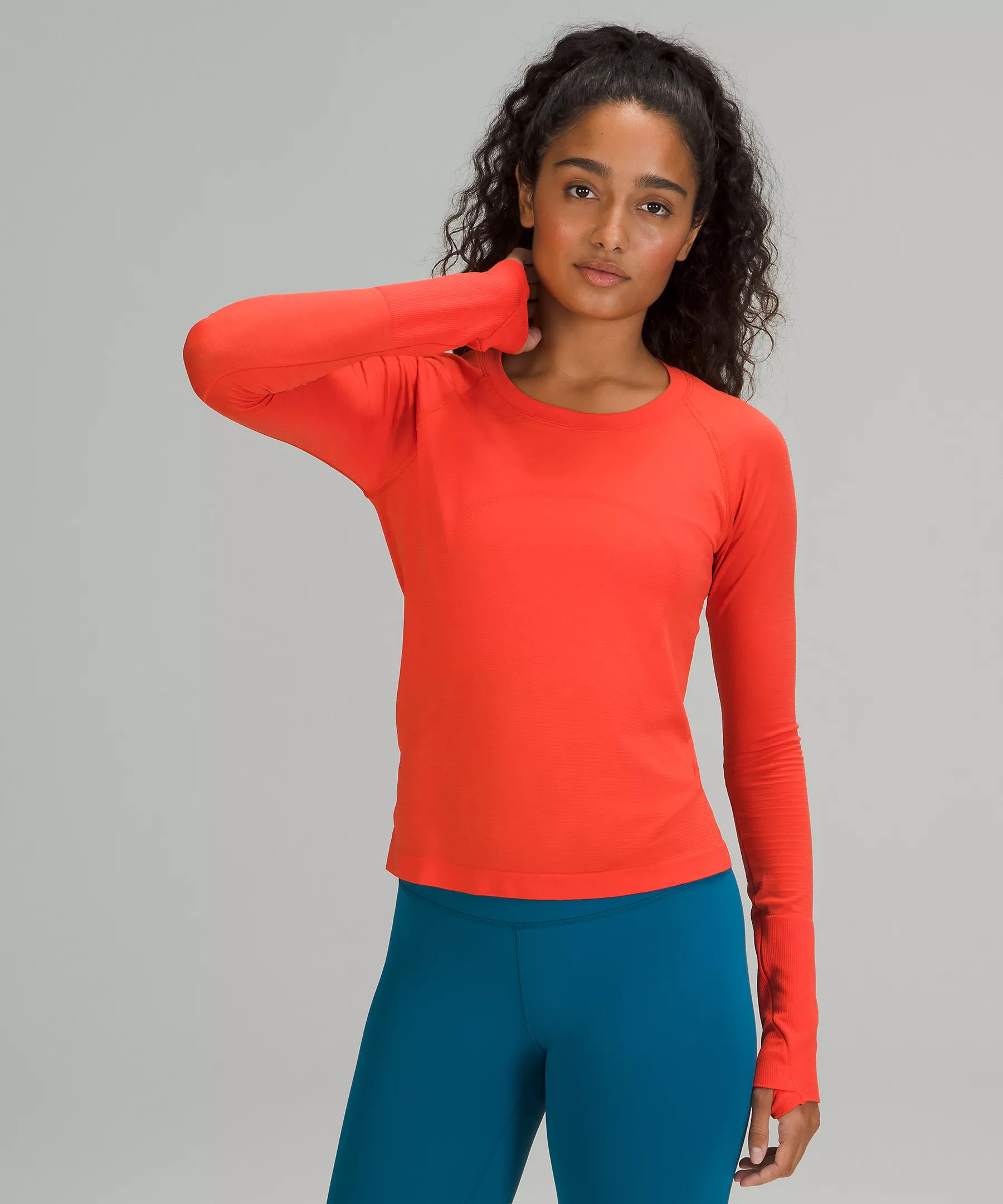 Swiftly Tech Long-Sleeve Shirt 2.0 *Race Length | Women's Long Sleeve Shirts | lululemon | Lululemon (US)
