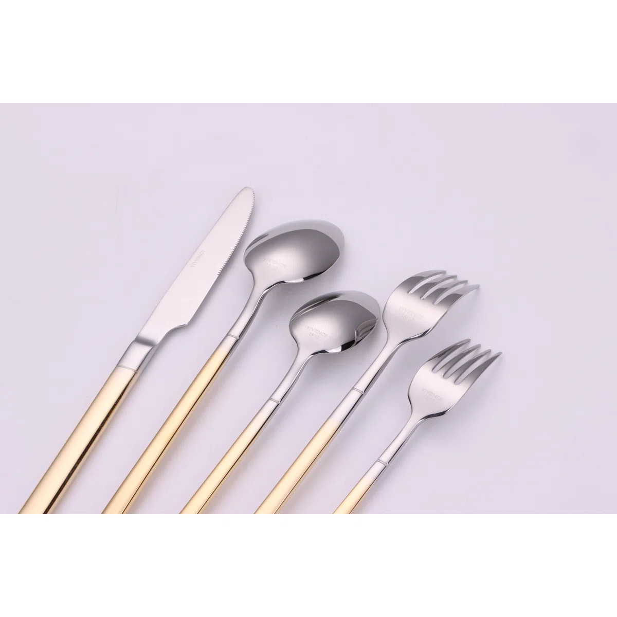 Everly Quinn Stainless Steel Flatware Set - Service for 4 | Wayfair North America