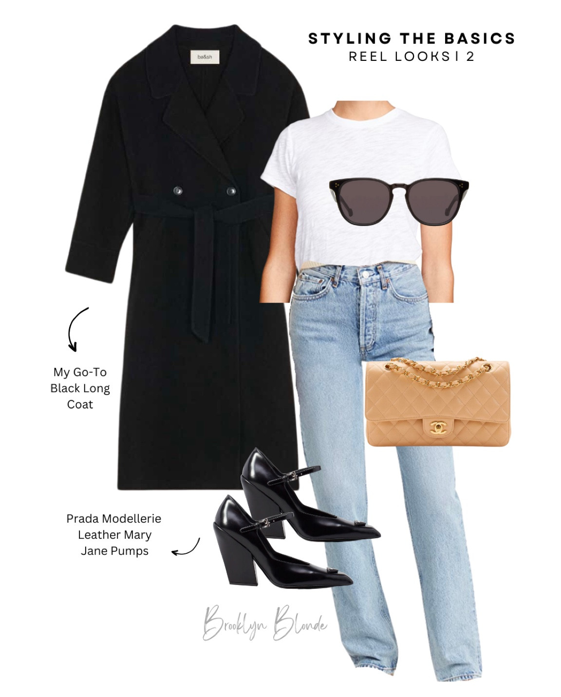 Styling the basics part 2! I love these heels! Sizing: I am normally an 8.5, a 39 Euro and am wearing a 39.5 in these. They run 1/2 small for me.

Paired with these light wash, vintage jeans (TTS), and a long black coat (in a M). 

winter outfit l spring outfit l black coat outfit l heels l black heels l simple outfit l basics l white top style