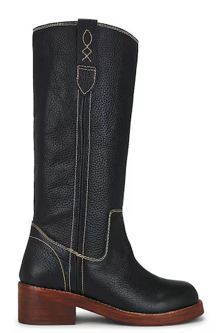 Free People Blaze Pull On Boot in Victorian Black from Revolve.com | Revolve Clothing (Global)