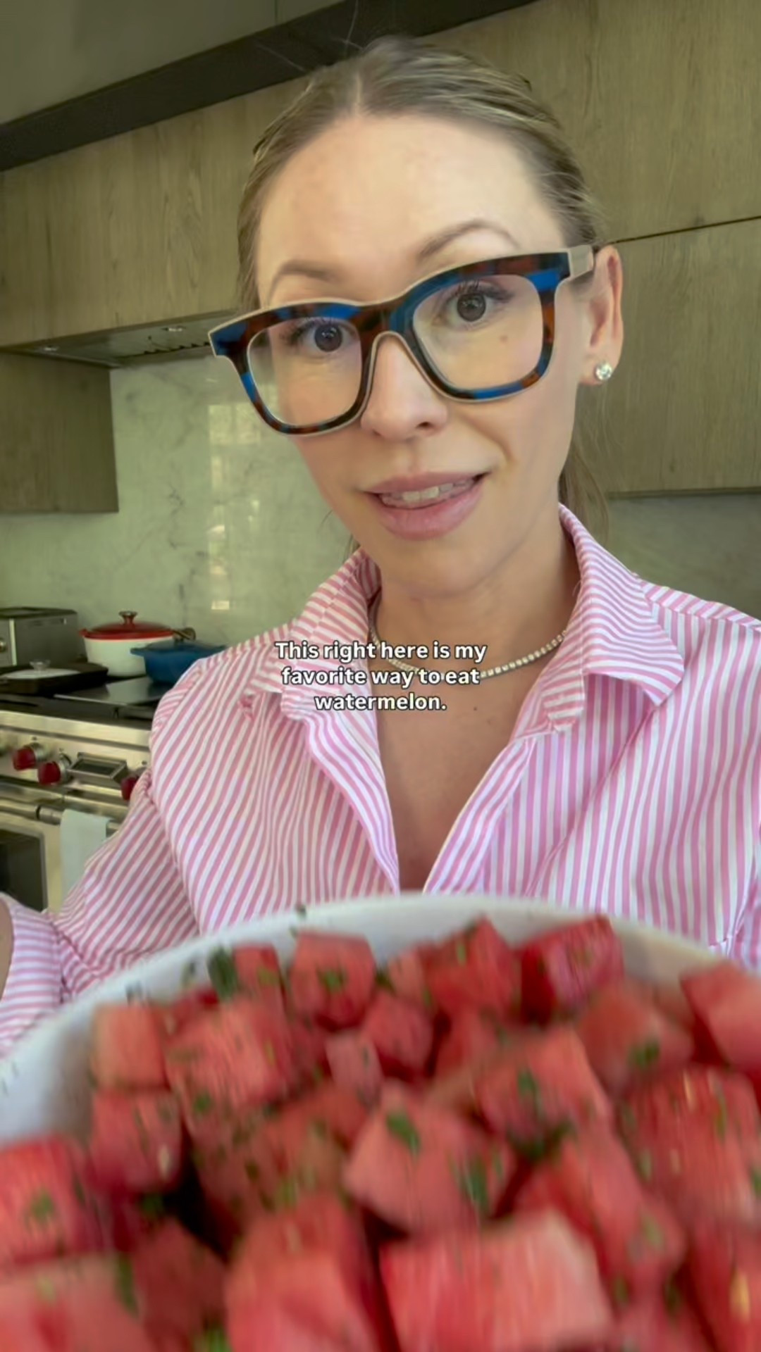 Once you try this watermelon salad you’ll be making it all summer long! 🍉 

Linking my shirt since I got so many requests! I can’t believe how affordable it is for the quality. 

#LTKSeasonal #LTKHome #LTKSummerEdit