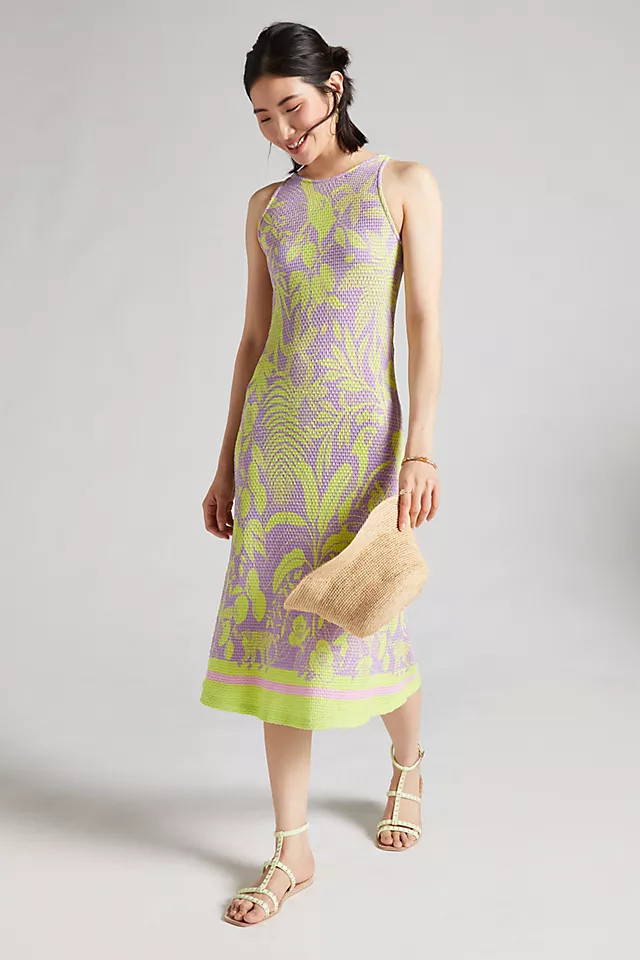 Farm Rio Knit Midi Dress | Anthropologie (US)