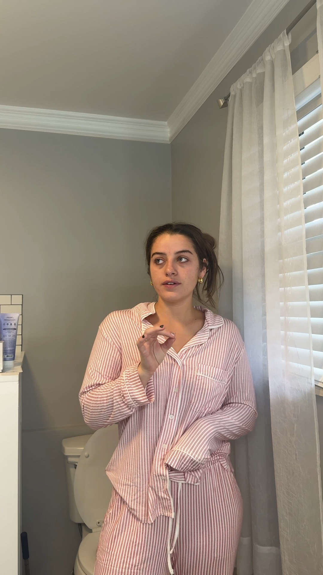 The softest pjs and ignore my hair 

#LTKHoliday #LTKdayinmylife #LTKGiftGuide