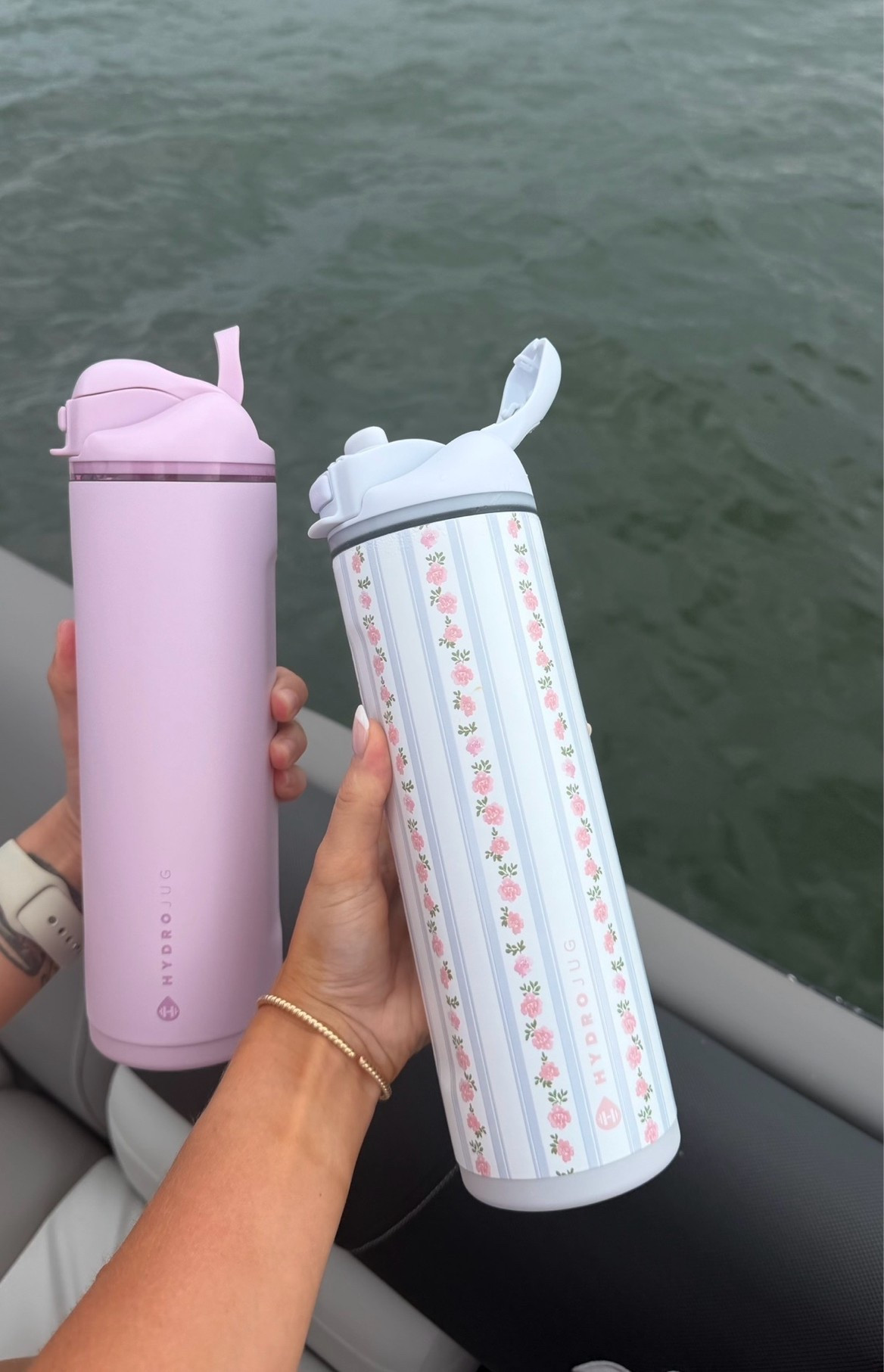 favorite water bottle for the boat!! @hydrojug #ad