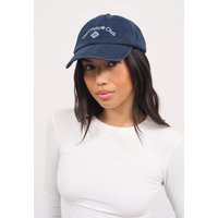 Couture Emblem Washed Cap - Navy | The Couture Club
