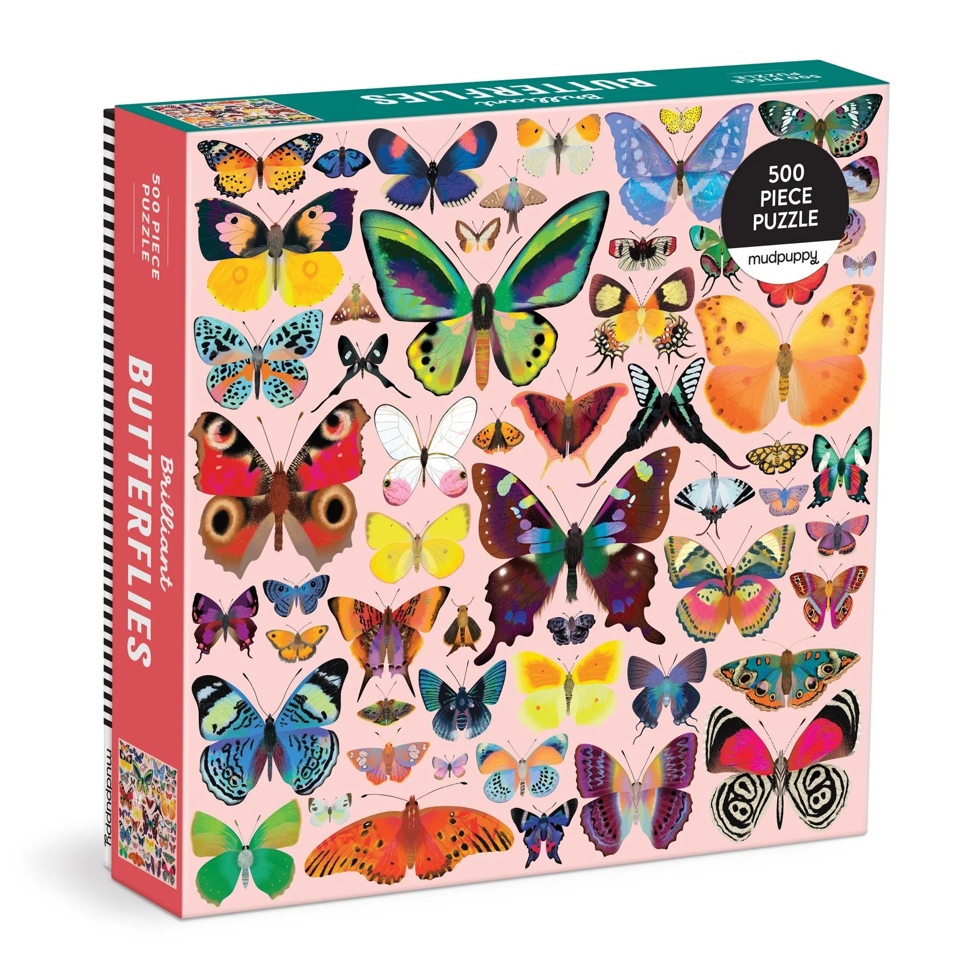 Brilliant Butterflies 500 Piece Puzzle | Galison
