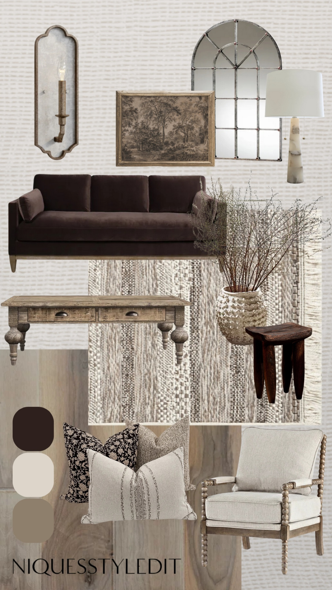 Modern cozy living room decor finds. 

This modern living room has a touch of antique furniture that brings warmth a character to the space. Whether you’re in a small apartment or have a larger living area these pieces will look great. 

Living room decor, brown velvet sofa, antique coffee table, wood stool, Hackner home throw pillows, Hackner Home,  neutral living room, antique mirror, accent chair, Wayfair, Anthropology, home decor, living room furniture. 

#livingroomdecor #antiquefurniture   

#LTKgiftguide #LTKcasa #LTKstyletip
