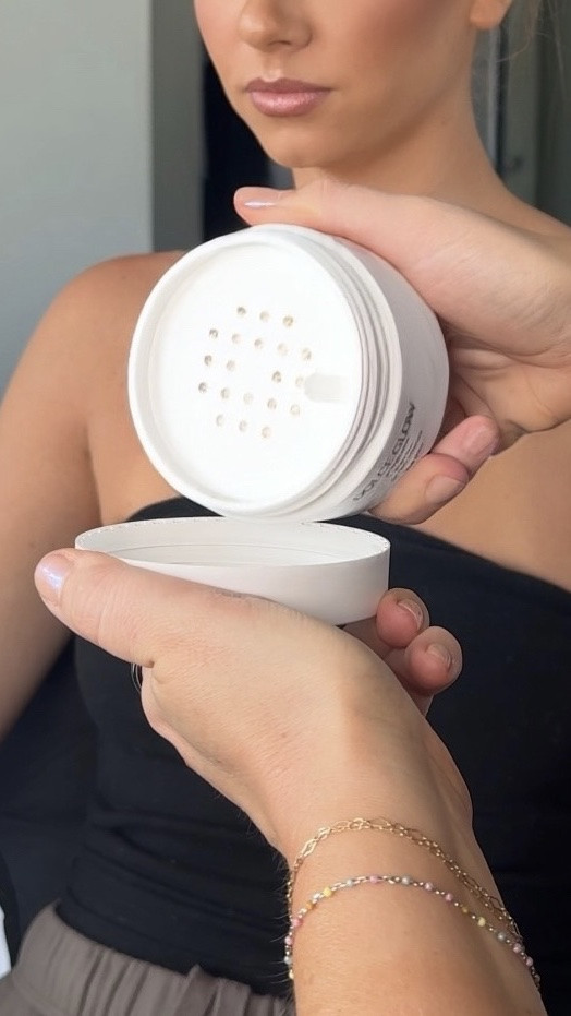 The body powder helps absorb the sweat and keeps you smelling good! The product smells like cupcakes 🧁

#LTKBeauty