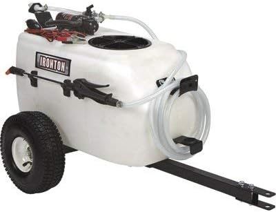 Ironton Tow-Behind Trailer Broadcast and Spot Sprayer - 13-Gallon Capacity, 1 GPM, 12 Volt DC | Amazon (US)