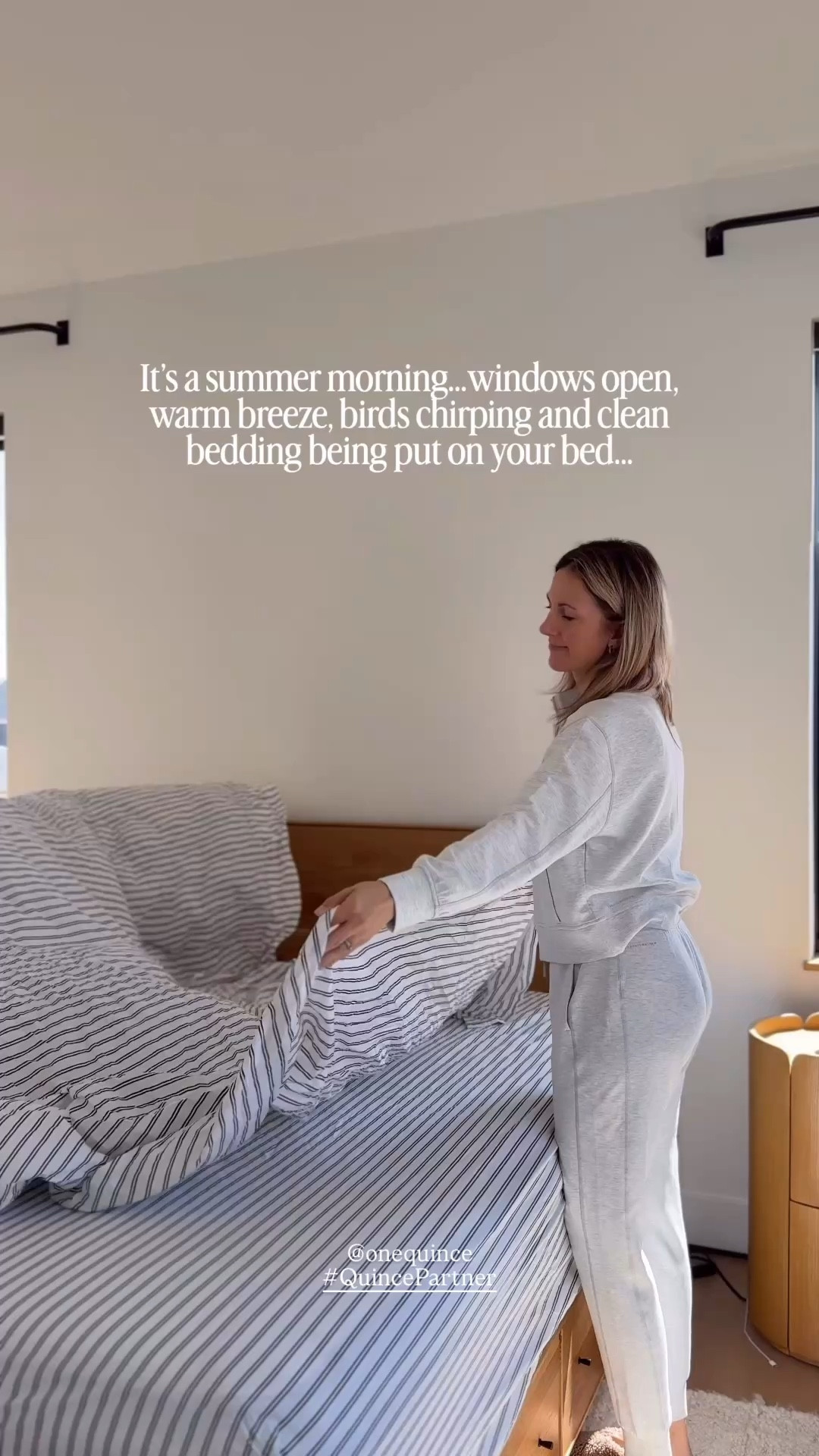 I used to think bedding didn’t really matter… until we upgraded it.
These Quince Organic Pecale Cotton sheets feel so crisp and breathable, and they’ve completely changed how our bed feels at the end of the day. And the linen pajamas… I didn’t expect to love them this much. They’re lightweight, relaxed, and just make winding down feel a little more intentional.
It’s simple upgrades like this that make everyday life feel better.
I linked everything here if you’ve been wanting to elevate your bedroom in an easy, minimal way.
#quincepartner @quince


#LTKSaleAlert #LTKdayinmylife #LTKHome