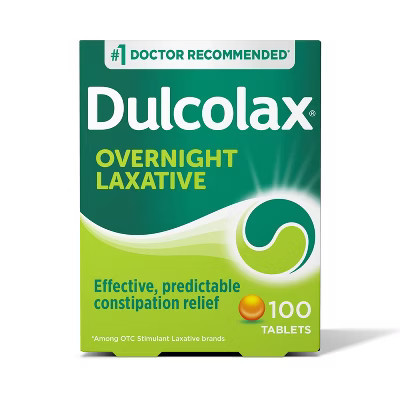 Dulcolax Gentle and Predictable Overnight Relief Laxative Tablets - 100ct | Target