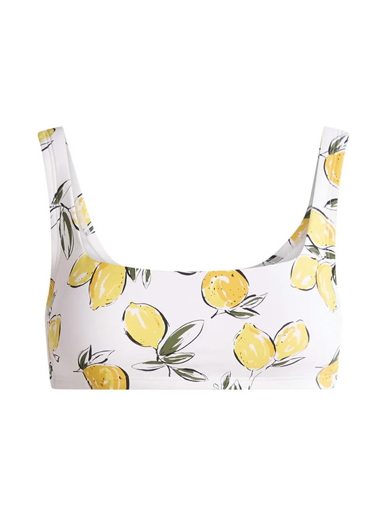 Free Assembly Women's and Women's Plus Size Square Neck Bikini Top, Sizes XS-1X | Walmart (US)