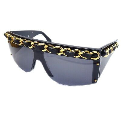 Chanel Chain Sunglasses Black Eyewear 01455 94305 160643  | eBay | eBay US