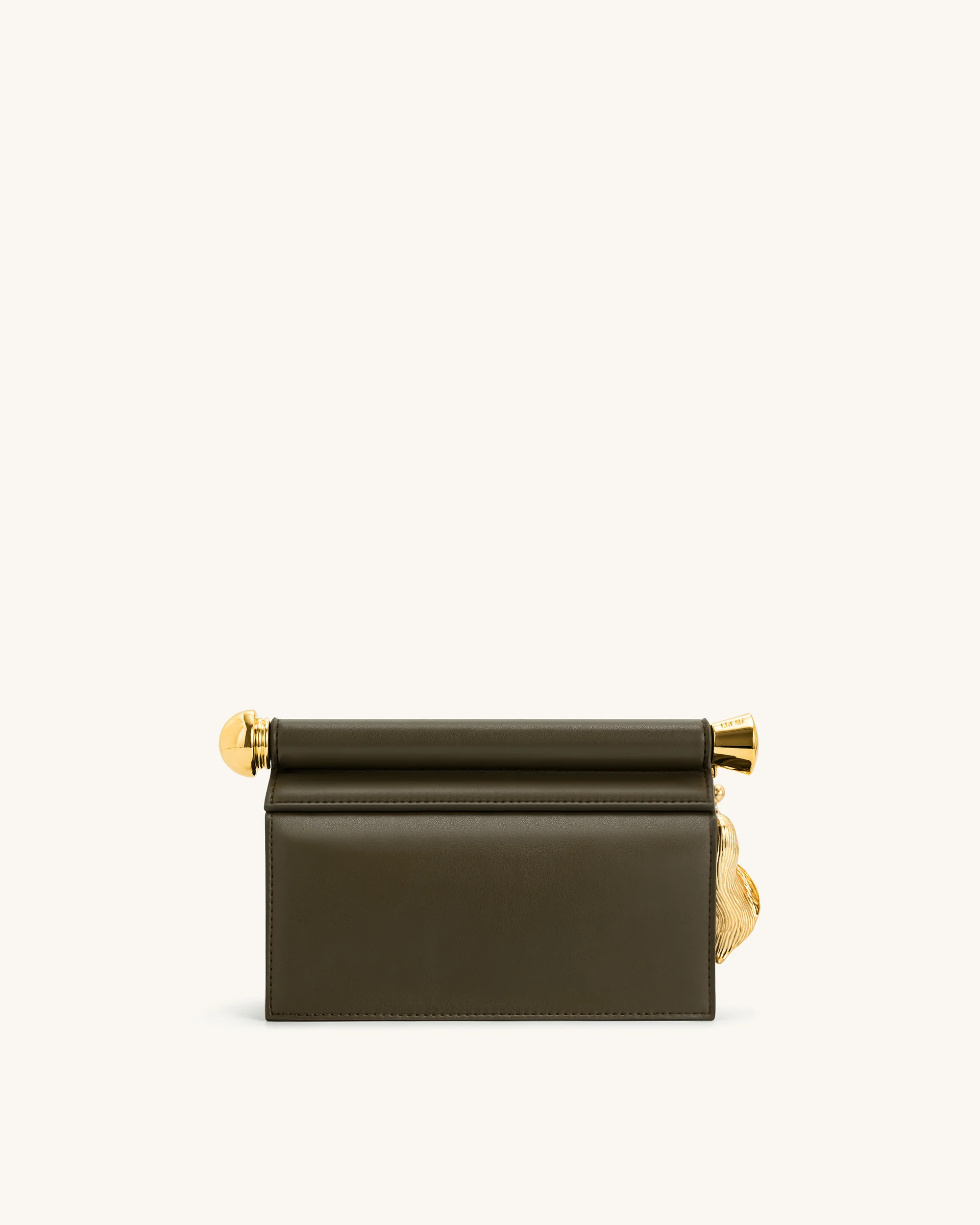 Holly Metal Pendant Embellished Clutch - Dark Olive | JW PEI US