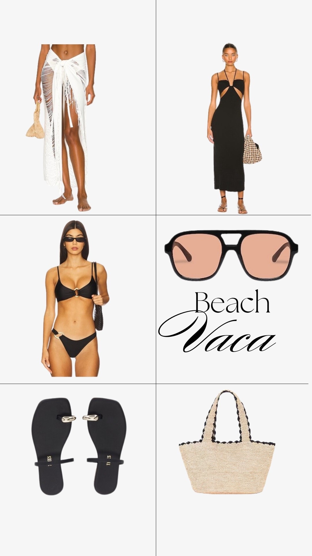 Beach days are upon us! 🖤🌊







#beach #summer #beachoutfit #bathingsuit #sunglasses #shades #bikini

#LTKTravel #LTKSwim #LTKPetite