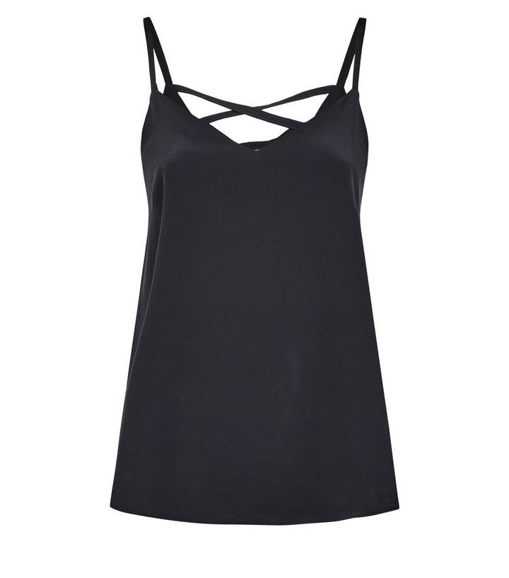 Black Lattice Back Cami
						
						Add to Saved Items
						Remove from Saved Items | New Look (UK)