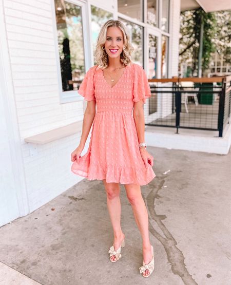The perfect pink dress for Easter paired with these gorgeous gold heels! 

Amazon / Amazon fashion / Spring dress / short sleeve dress / bow heels / Walmart shoes 

#LTKfindsunder100 #LTKshoecrush #LTKfindsunder50