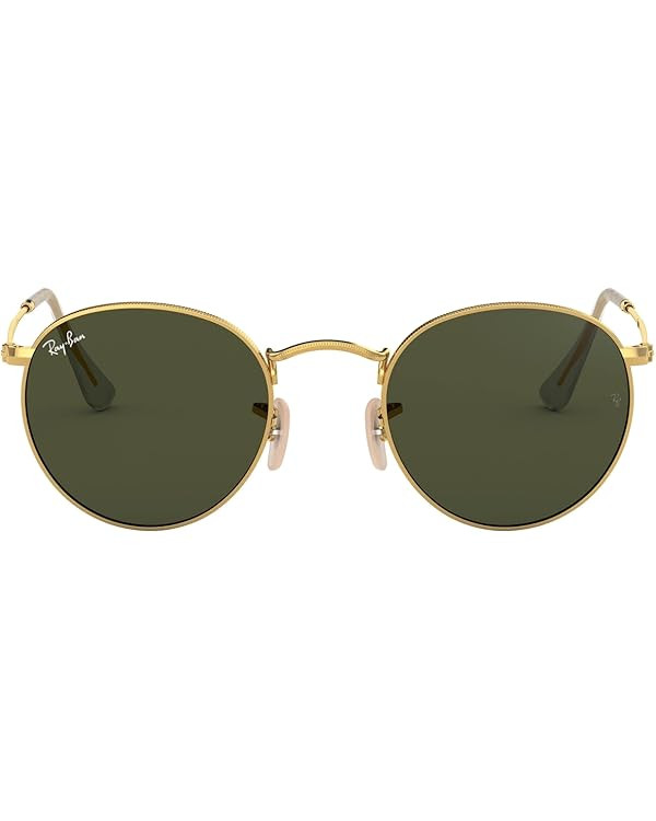 Ray-Ban Rb3447 Round Metal Sunglasses | Amazon (US)