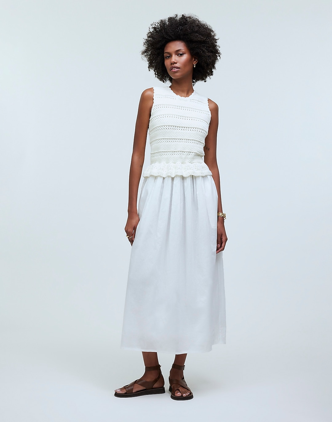 Banjanan Heather Crochet Dress | Madewell