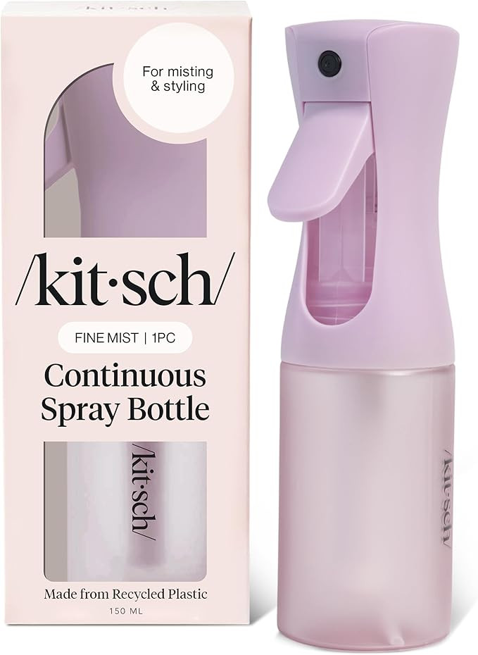 Kitsch Spray Bottle for Hair - Continuous Water Mister with Ultra Fine Mist for Hairstyling, Barb... | Amazon (US)