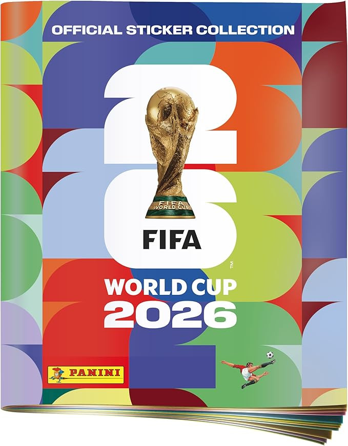 Panini Aufkleberalbum FIFA Weltmeisterschaft 2026, mehrfarbig | Amazon (DE)