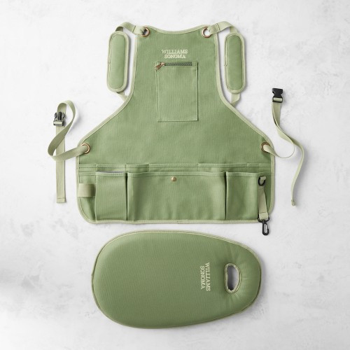 Williams Sonoma Gardening Apron & Kneeler | Williams-Sonoma