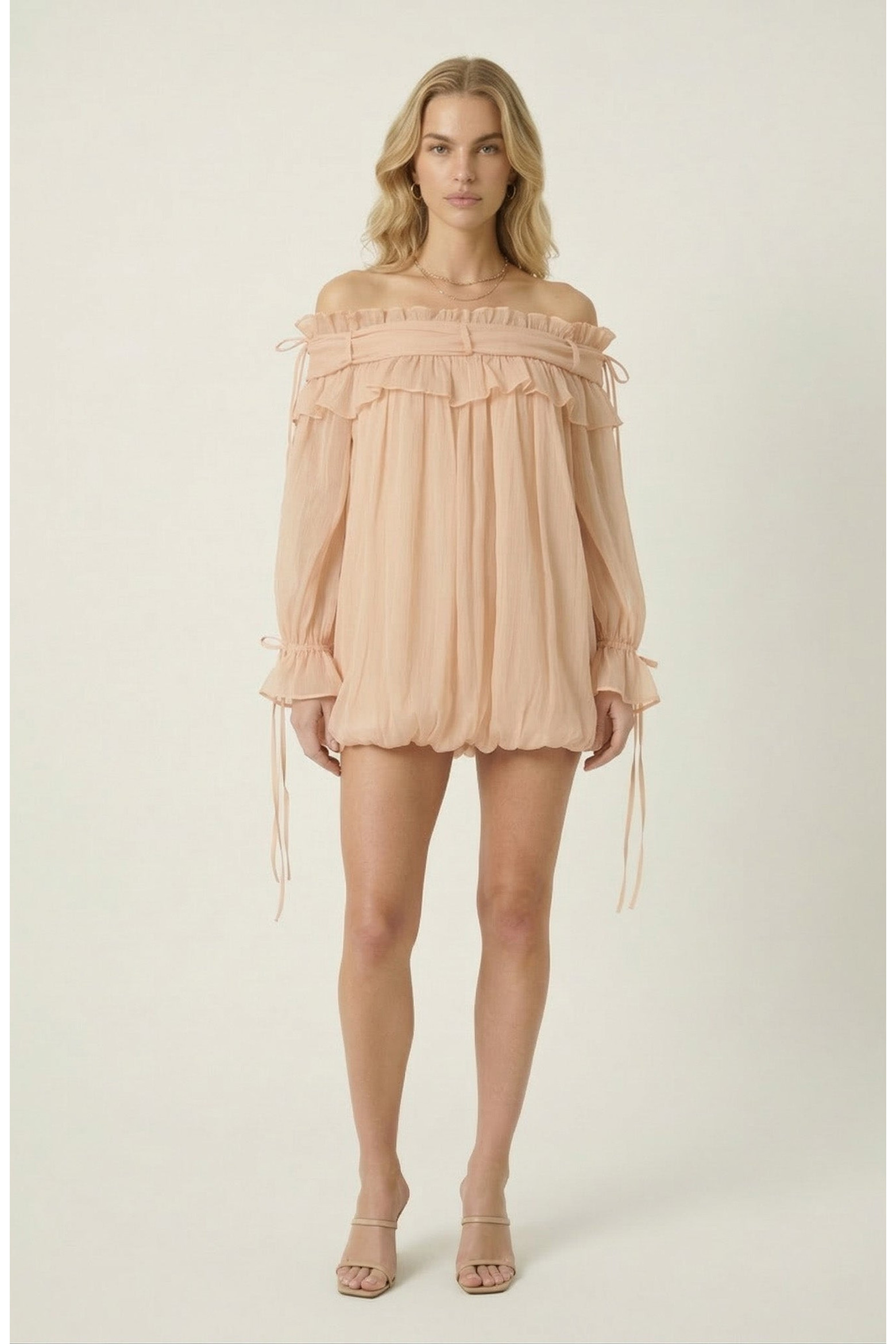 Off Shoulder Ruffle Mini Dress (Women) | Nordstrom | Nordstrom