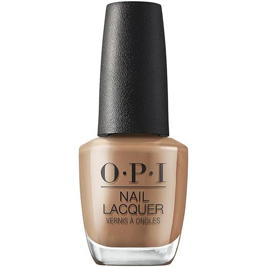 OPI Nail Lacquer, Warm Opaque & Soft Creme Finish Brown Nail Polish, Up to 7 Days of Wear, Chip R... | Amazon (US)