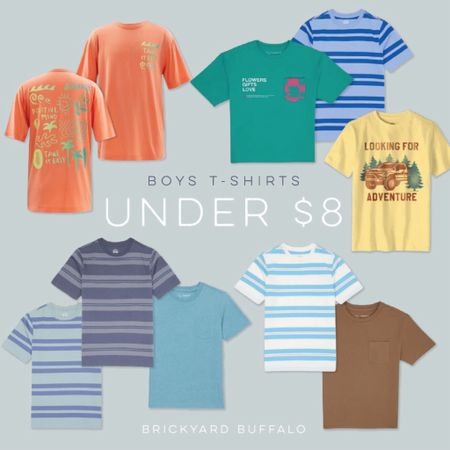 Score cool style for less! These top quality boys' tees at $8 and under are a steal.

#SmartShopping #KidsStyle #BoysFashion

#LTKFamily #LTKKids