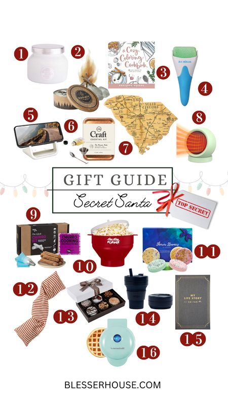 Secret Santa gift exchange ideas!

#giftexchange #secretsanta #stockingstuffer #whiteelephant #giftguide 

#LTKGiftGuide #LTKSeasonal #LTKHoliday