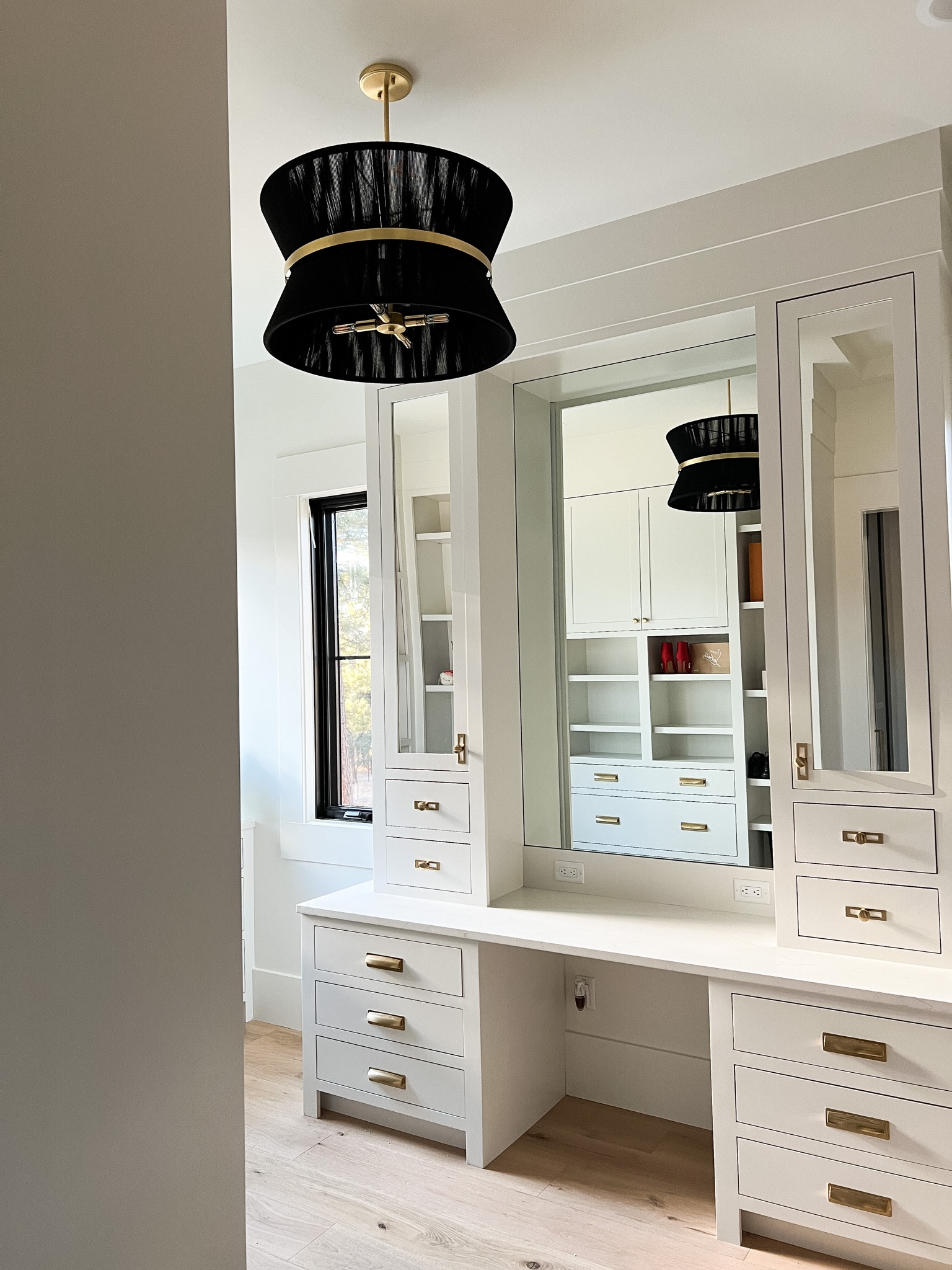 My closet is coming together! Still need to get a chair for my vanity. Hope you enjoy the lighting and hardware sources.

#LTKstyletip #LTKfamily #LTKhome