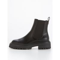 V by Very Chunky Chelsea Boot - Black | Very (UK)