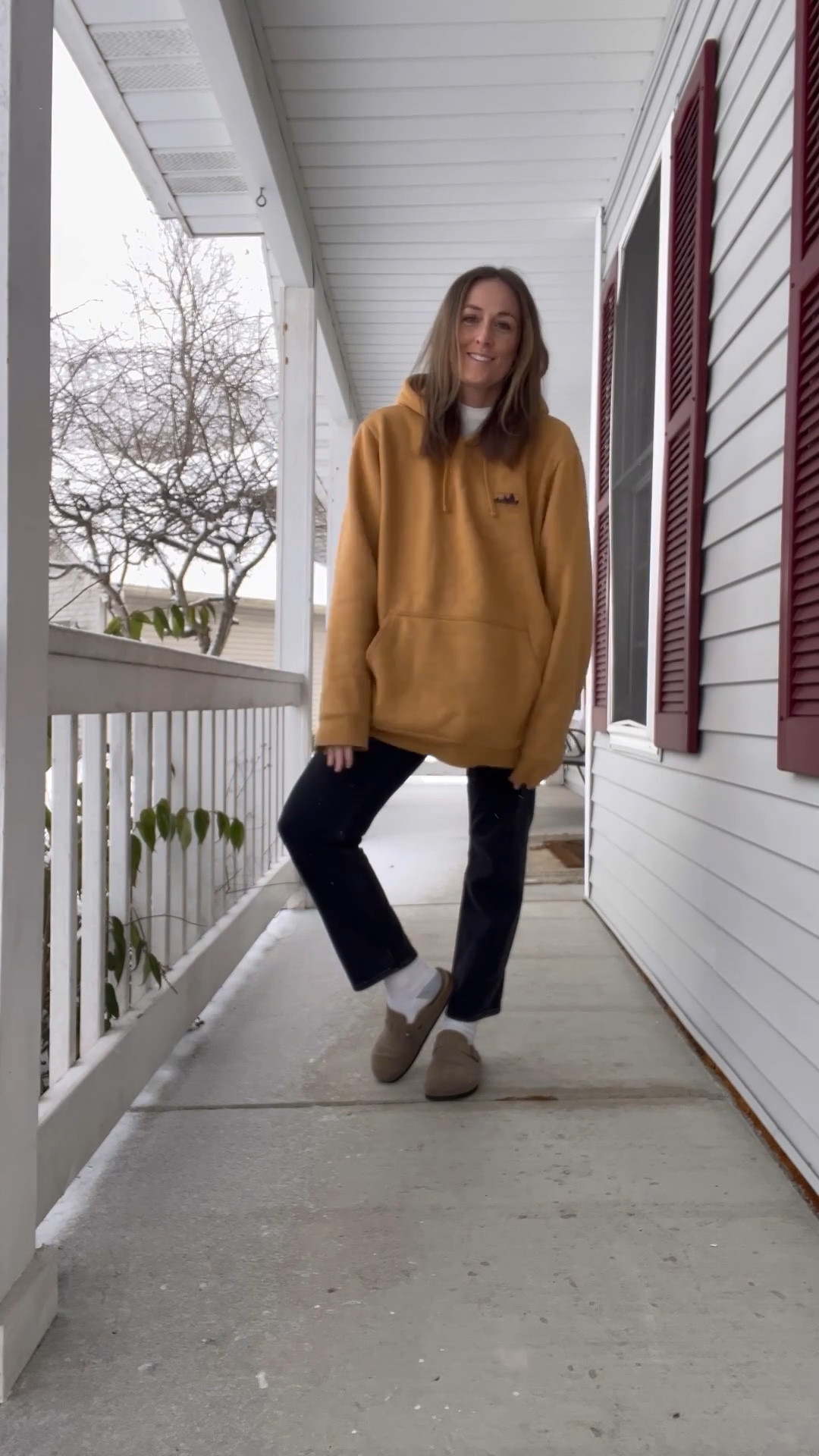 Everyday outfits. Easy outfits. Easy outfit ideas. Neutral basics. Winter outfits. Winter outfit idea. Casual outfits. Basic mom outfit. Casual outfit idea. Casual outfit. Everyday outfit. Mom outfit. Street style. Hoodie. Hooded sweatshirt. Ankle length jeans. Clogs.

#LTKFindsUnder50 #LTKFindsUnder100 #LTKSeasonal