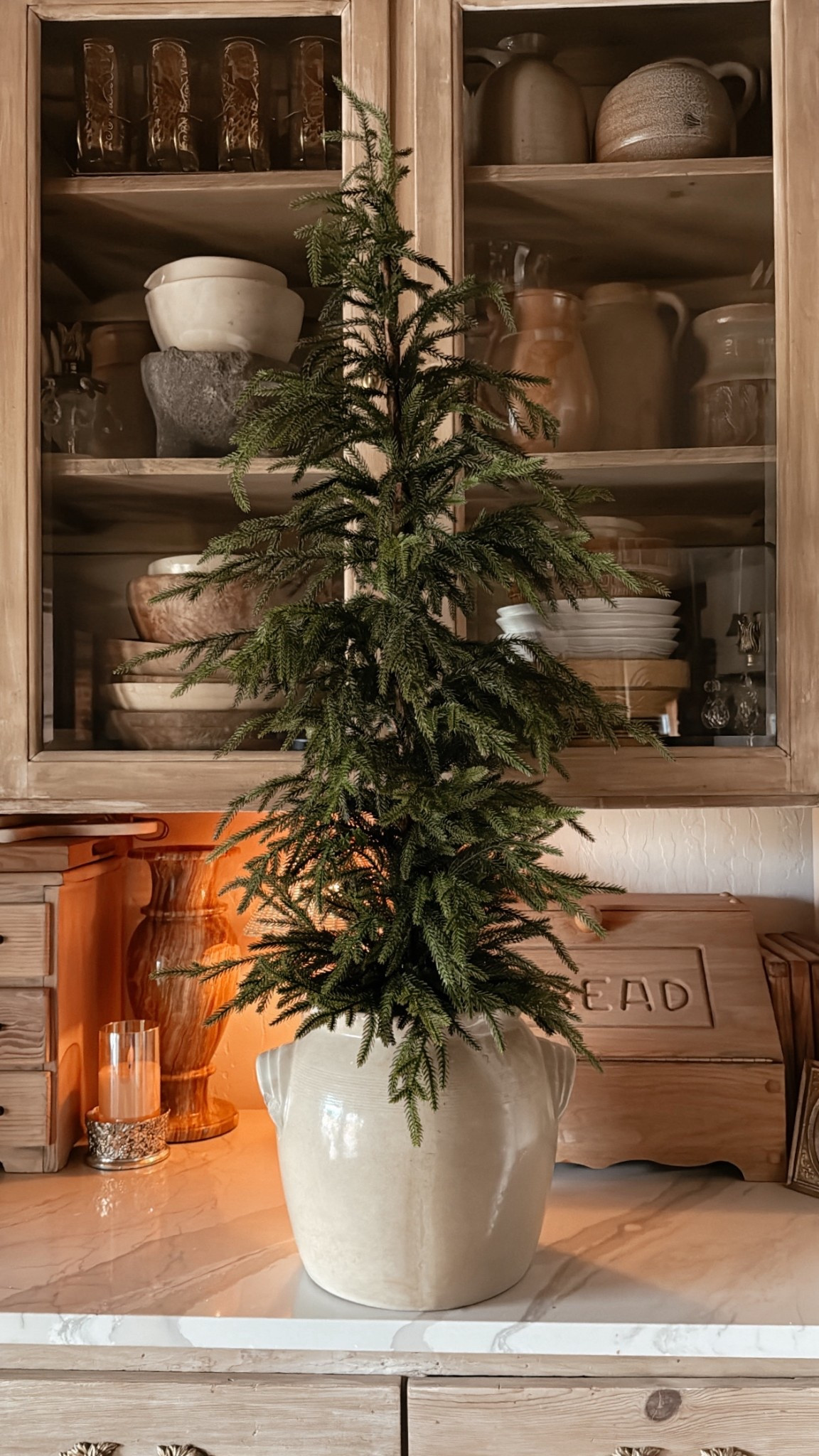 One of the most realistic looking trees I’ve ever had, with real touch branches! Highly recommend!! 

#LTKFindsUnder100 #LTKHome