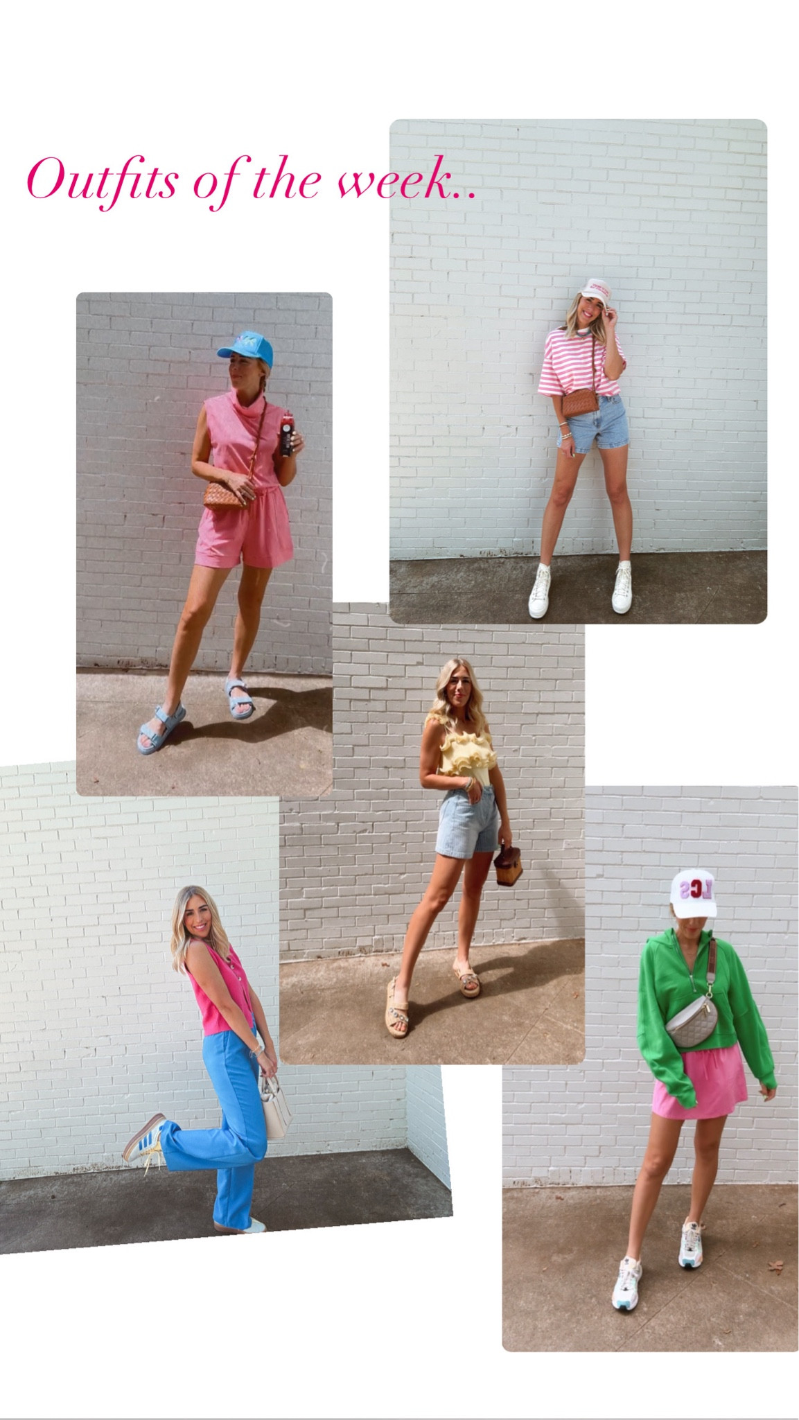 Colorful fits of the week. Most items posted in my Amazon storefront. Here are the other items not from Amazon.. 