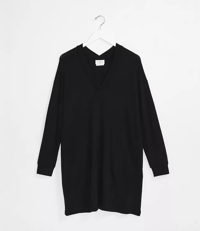 Lou & Grey Signature Softblend Lite V-Neck Dress | LOFT