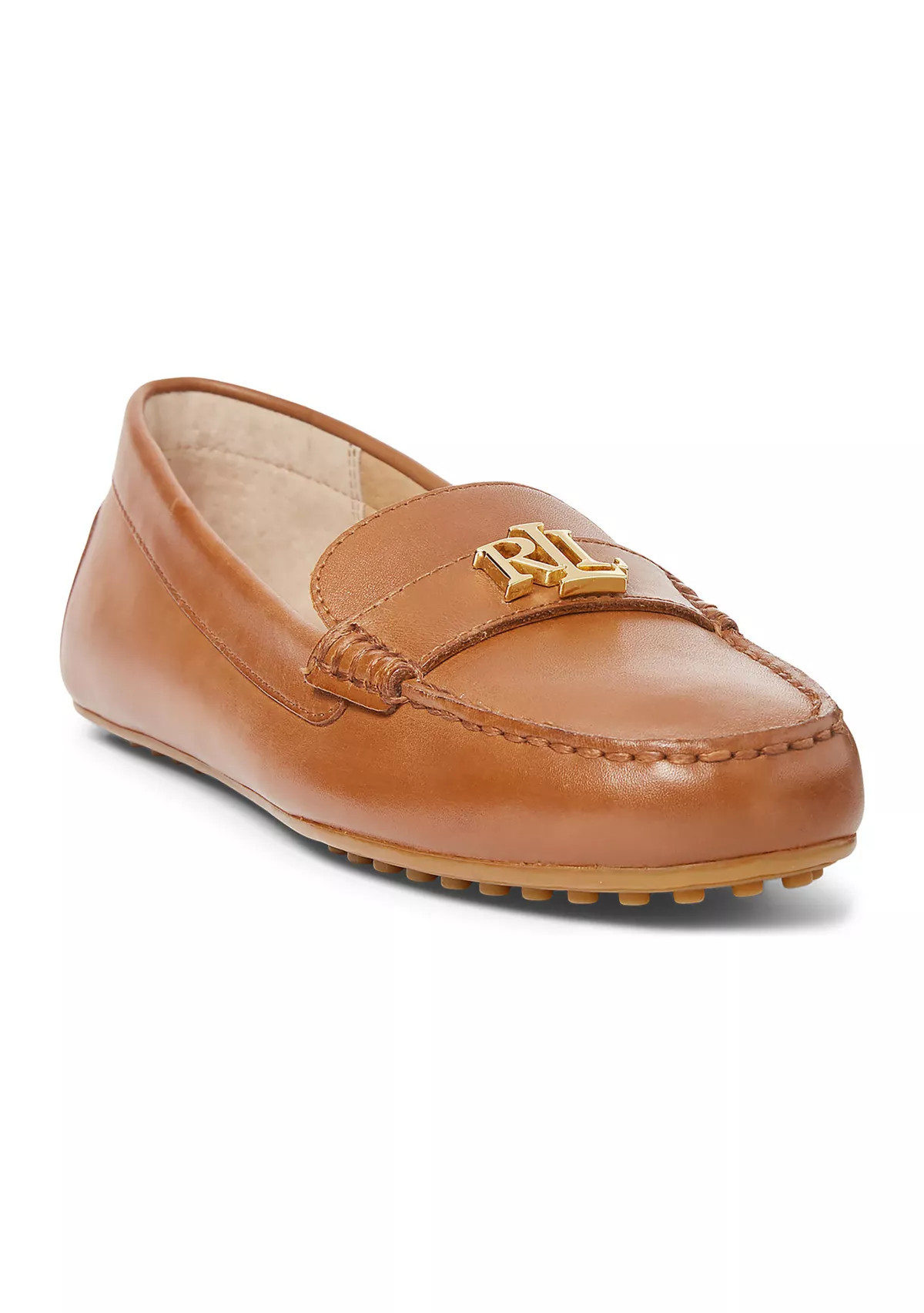 Barnsbury Burnished Leather Driver Loafers | Belk