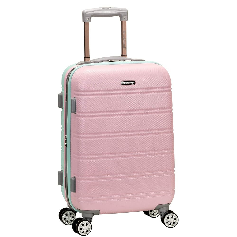 Rockland Melbourne Hardside Expandable Spinner Wheel Luggage, Mint, Carry-On 20-Inch | Amazon (US)