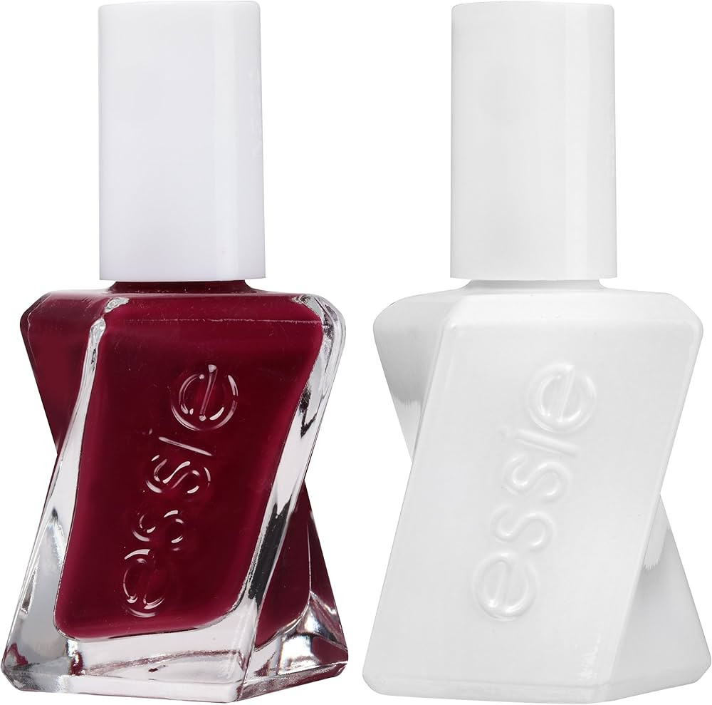 essie Gel Couture Longwear Nail Polish + Top Coat Kit, Gala-Vanting, 0.46 fl. oz. | Amazon (US)