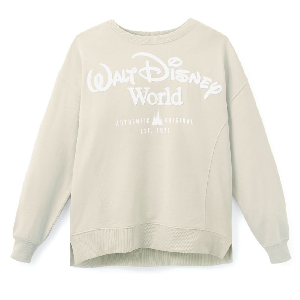 Walt Disney World Pullover Sweatshirt for Women – Sand | Disney Store