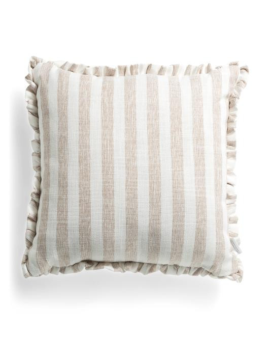 20x20 Outdoor Cross Dye Cabana Pillow | TJ Maxx