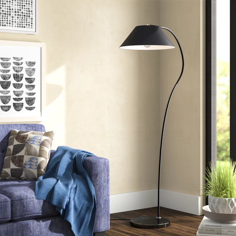 Wimborne 69" Arched Floor Lamp | Wayfair North America