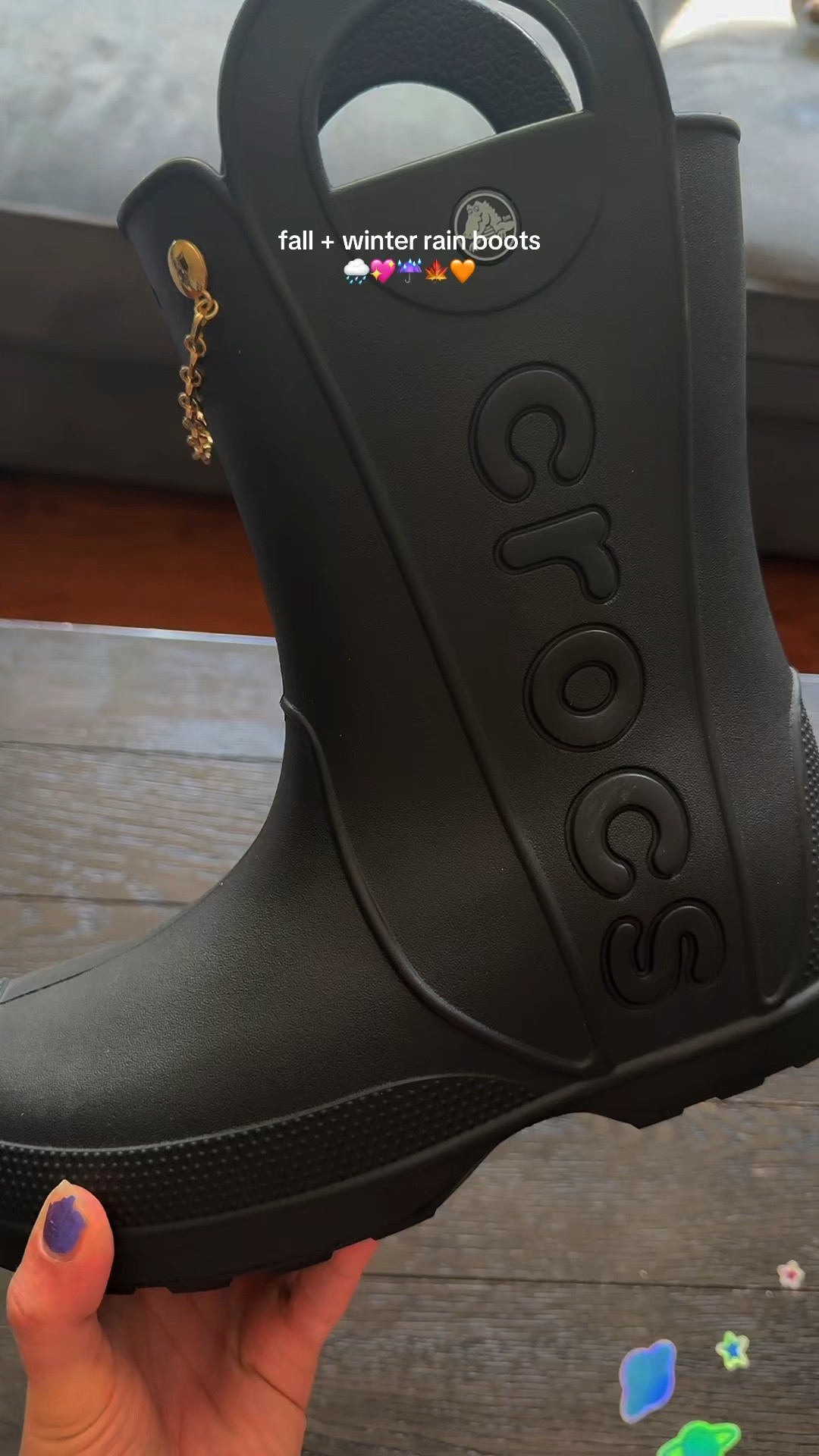 The most beautiful rain boots  #crocs

#LTKSaleAlert #LTKootd #LTKSeasonal